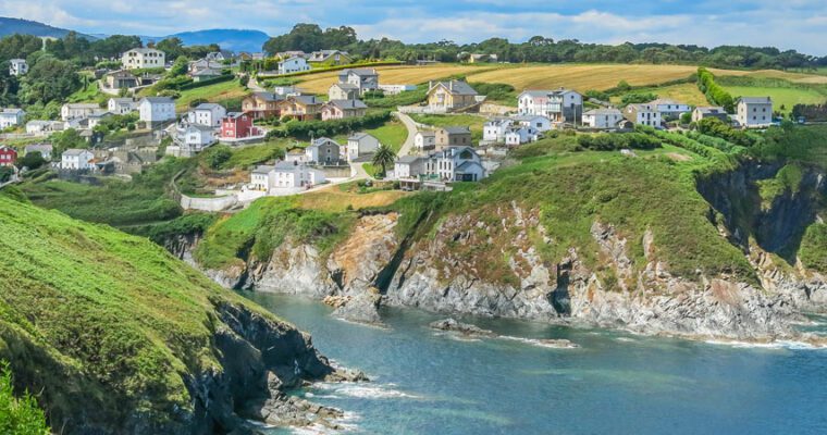 Playa de Arnielles en Foxos en Asturias